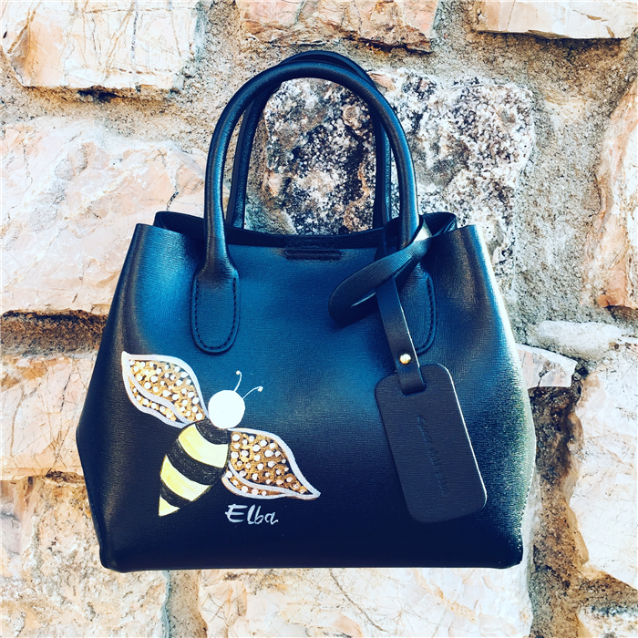Lucy Bag  dipinta a mano ape Elba