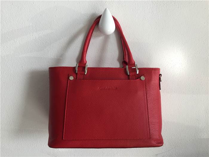 Pocket bag in vera pelle