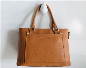 Pocket bag in vera pelle